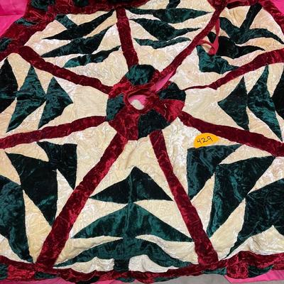Christmas tree skirt