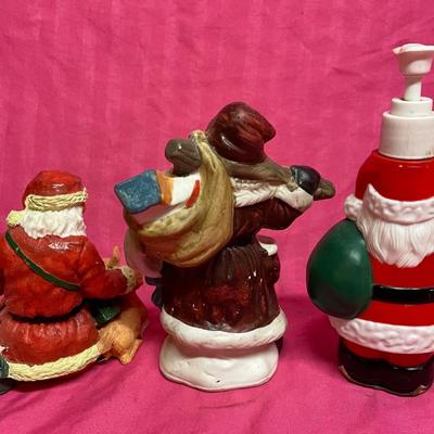 Trio of Santaâ€™s