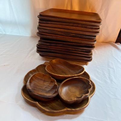 Monkey Pod MCM Serving Trays & More (K-RG)