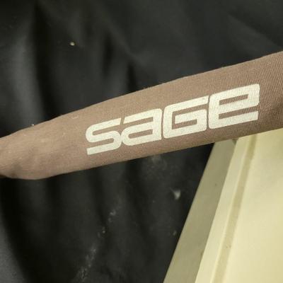 Sage 353 GBS Spin Rod, Plano Tackle Box and Assorted Tackle (G-DW)