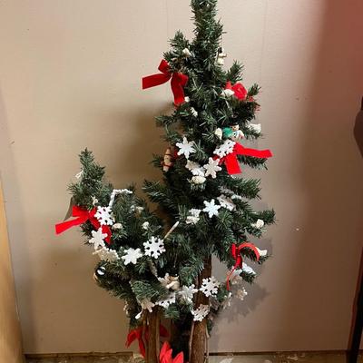 Trio of Christmas trees