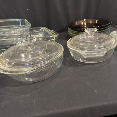 Pyrex & Anchor Hocking Glass Casserole Dishes & More (K-RG)