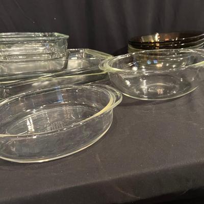 Pyrex & Anchor Hocking Glass Casserole Dishes & More (K-RG)