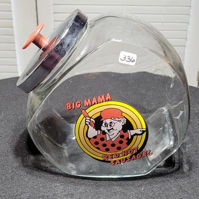 Vintage Big Mama Candy Jar