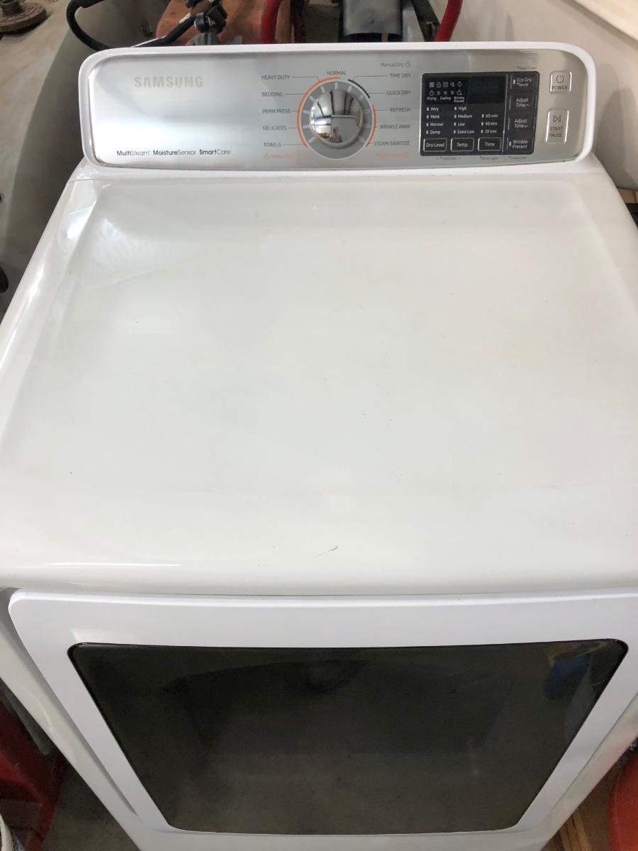 Samsung multisteam,moisture sensor,smart care electric dryer