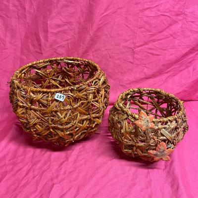 Duo of baskets