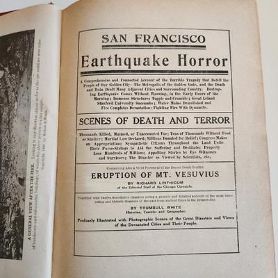 San Francisco Earthquake Horror by Trumbull White