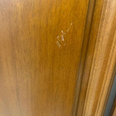 Two Finished Wood Panels With Trim (G-MG)
