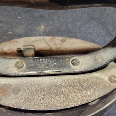 3 Pc Antique Sad Iron Lot