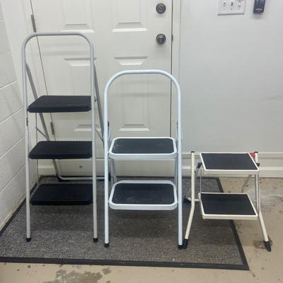 Trio of Step Stools (L-MG)