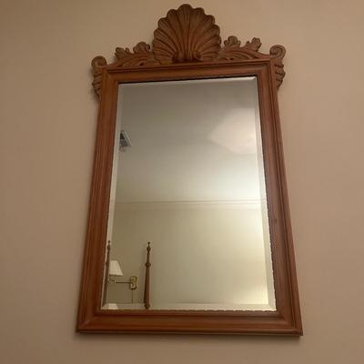 La Barge Italian Wooden Framed Beveled Mirror (BR3-MG)