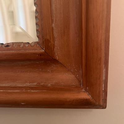 La Barge Italian Wooden Framed Beveled Mirror (BR3-MG)