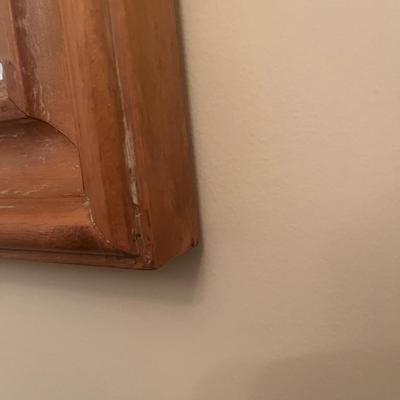 La Barge Italian Wooden Framed Beveled Mirror (BR3-MG)