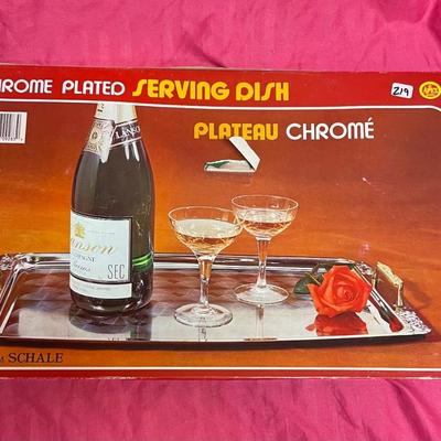 Chrome tray