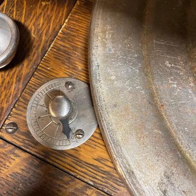 Pathe old record player