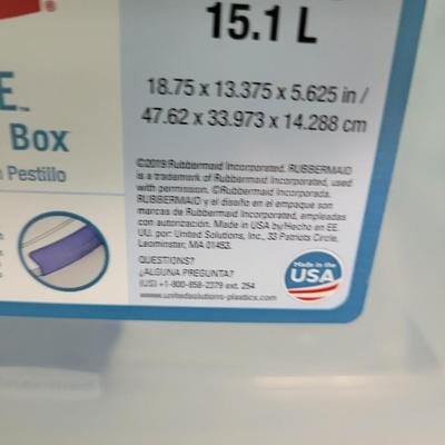 3 Storage Boxes
