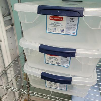 3 Storage Boxes