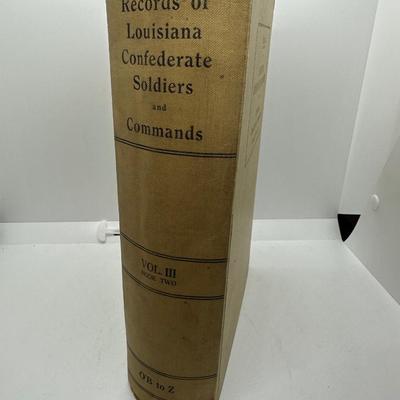 1920 Records of Louisiana Confederate Soldiers & Commands