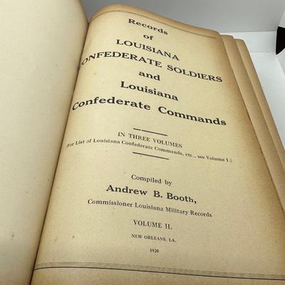 1920 Records of Louisiana Confederate Soldiers & Commands