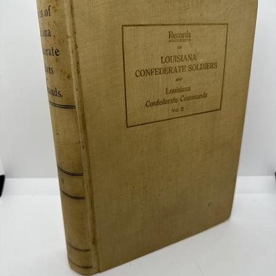 1920 Records of Louisiana Confederate Soldiers & Commands