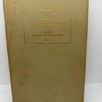 1920 Records of Louisiana Confederate Soldiers & Commands