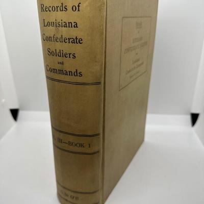1920 Records of Louisiana Confederate Soldiers & Commands