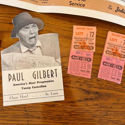 1947 Restaurant Menus Chicago