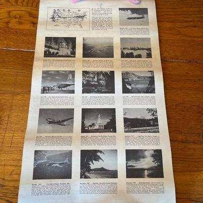 1947 United Airlines Calendar