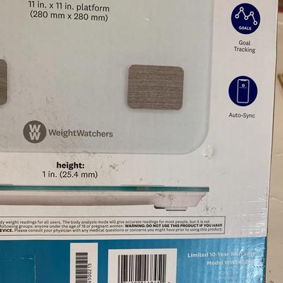 Weight Watchers Bluetooth Body Analysis Scale New in Box