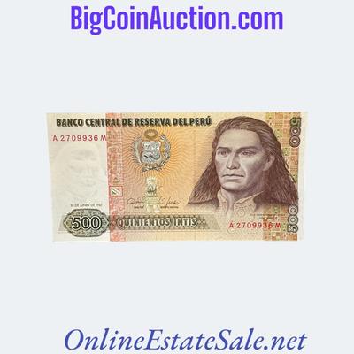 1987 PERU 500 INTIS