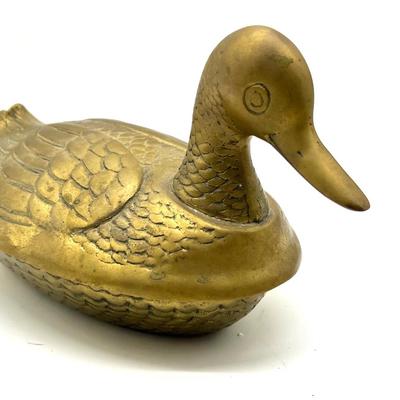 Two Piece Brass Duck Korea & Brass Duck