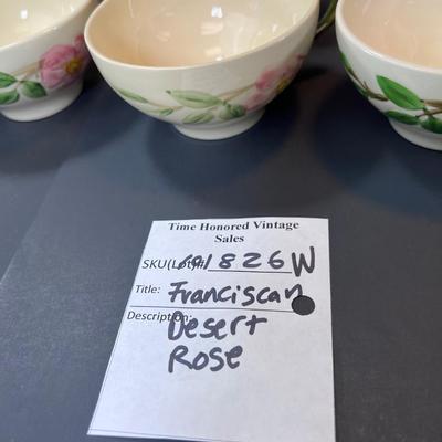 Franciscan desert rose unique items