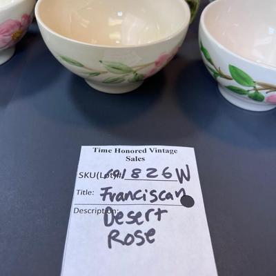 Franciscan desert rose unique items