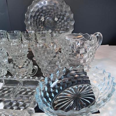 Fostoria Americana optic antique