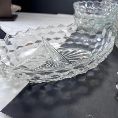 Fostoria Americana optic antique