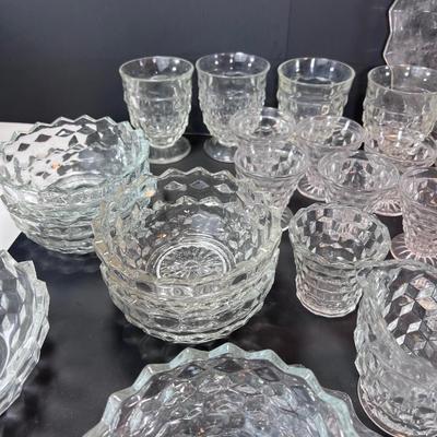Fostoria Americana optic antique