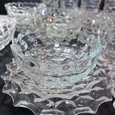 Fostoria Americana optic antique