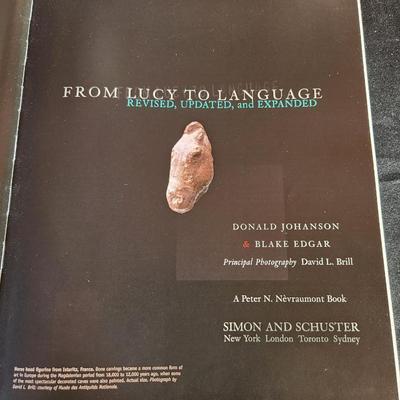 From Lucy To Language by Donald Johanson & Blake Edgar