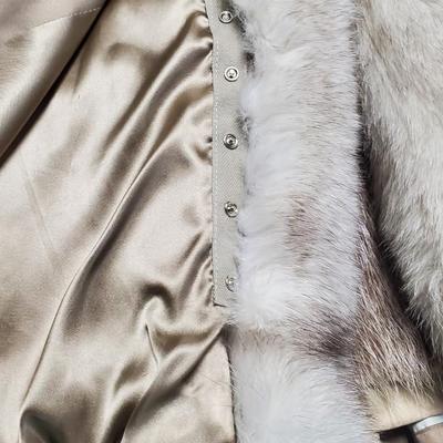 Fox Trim Full length Coat