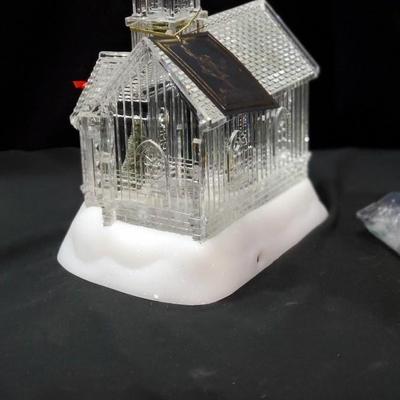 Regency Crystal Church Globe