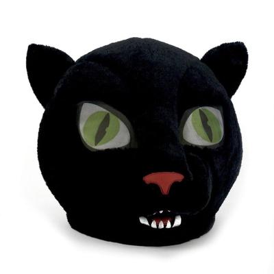 Maskimals Plush Head Black Cat