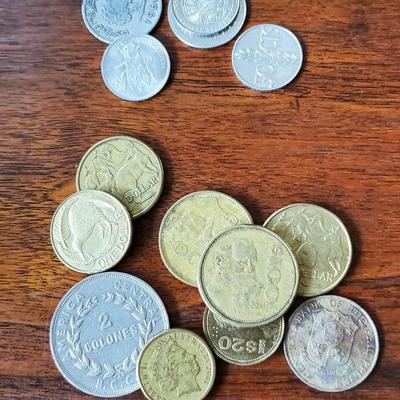 Foreign Coins - over 85 pieces