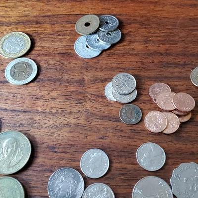 Foreign Coins - over 85 pieces