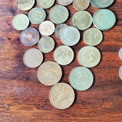 Foreign Coins - over 85 pieces