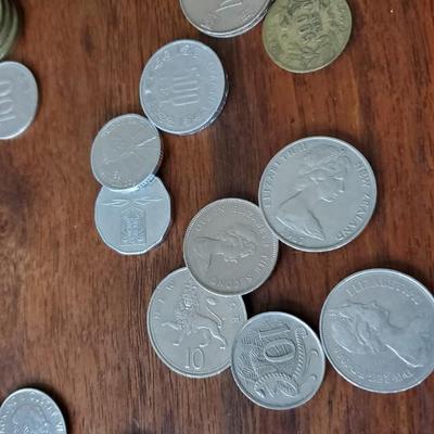 Foreign Coins - over 85 pieces