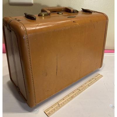 Samsonite Luggage MCM Train Case Small Suitcase 15x10x7 Shwayder Bros VTG #4615