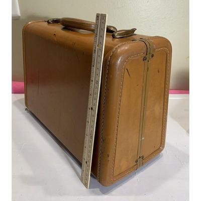 Samsonite Luggage MCM Train Case Small Suitcase 15x10x7 Shwayder Bros VTG #4615