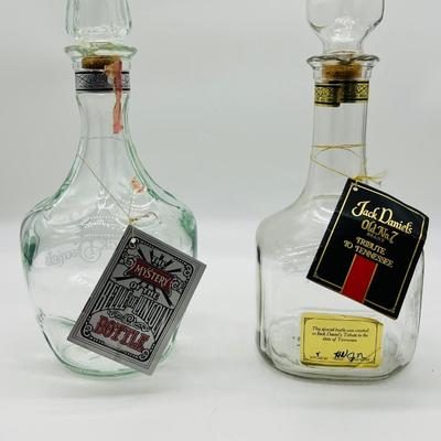 BELL OF LINCOLN & Tribute To Tennessean Vintage Jack Daniel's Bottles