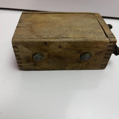 1909-1927 FORD MODEL T WOODEN COIL/BATTERY BOX
