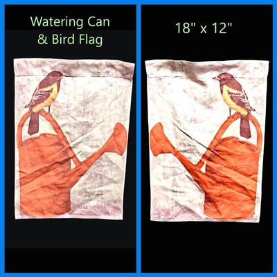 7 Small Seasonal & Holiday Yard Flags